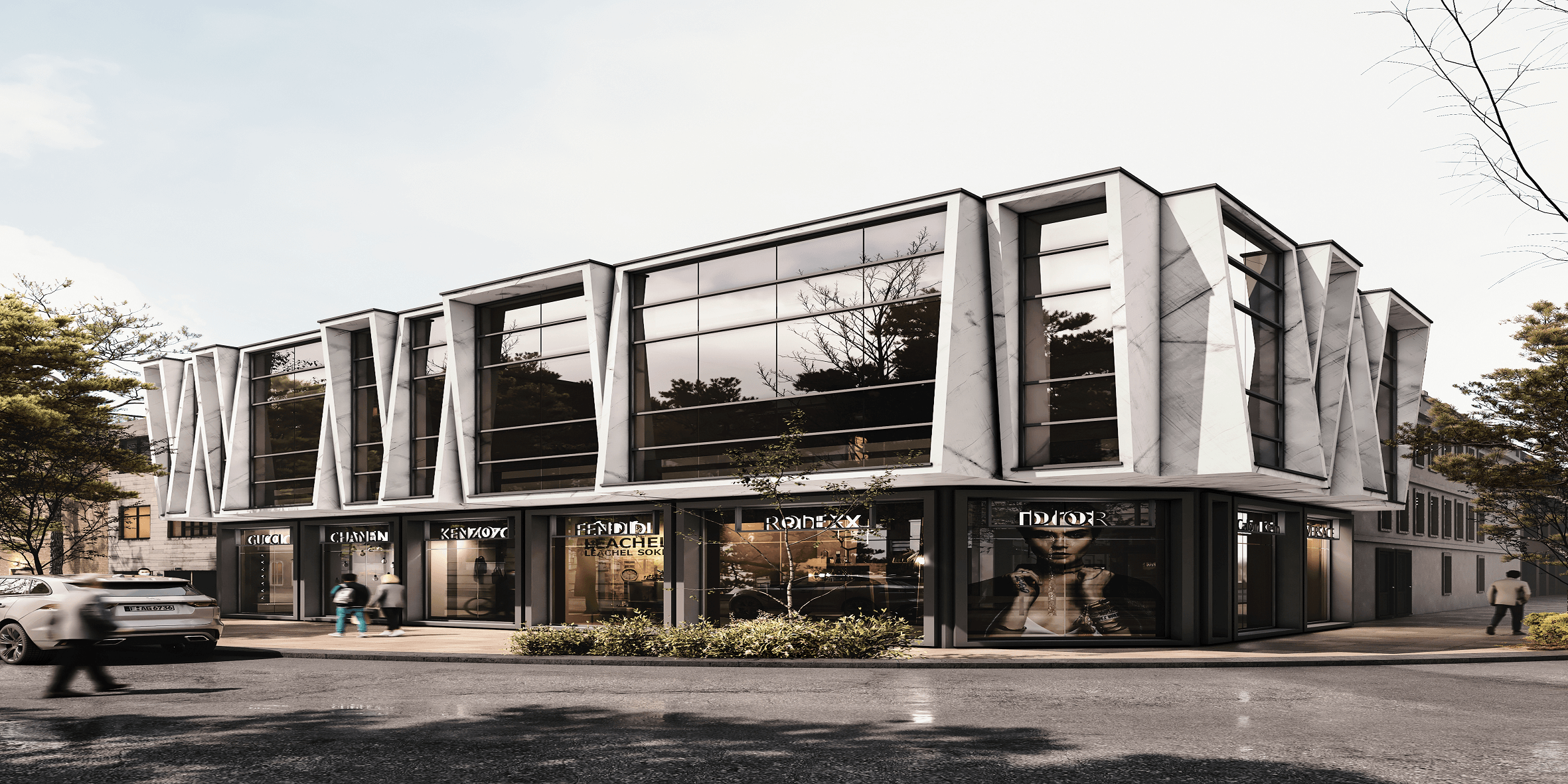 گروه ساختمانی متاسا - نمای پروژه‌های ساختمانی